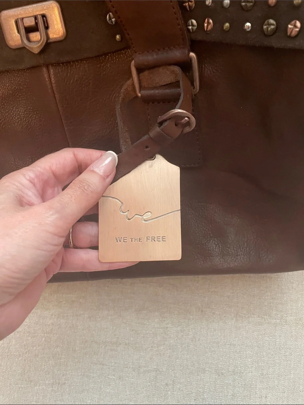 Free People Shay Stud Tote - Picture 4 of 7